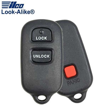 ILCO LAL RKE-TOY-3B4 TOYOTA 3 BUTTON REMOTE KEYLESS ENTRY ILCO-AX00011310